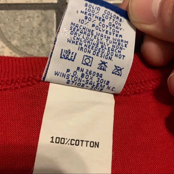 Vintage Champion USA Spellout Logo Tee Sz XXL - Picture 4 of 4